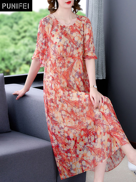 เดรสวัยผู้ใหญ่40-60ปี เดรสคุณแม่ ชุดเดรสทำงานวัยผู้ใหญ่ แบรนด์ MAMA DRESS
