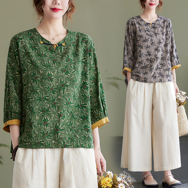 เสื้อลินิน แบบเสื้อสวยๆ เสื้อผ้าฝ้ายลินิน เสื้อเชิ้ตผ้าลินิน BY LININ