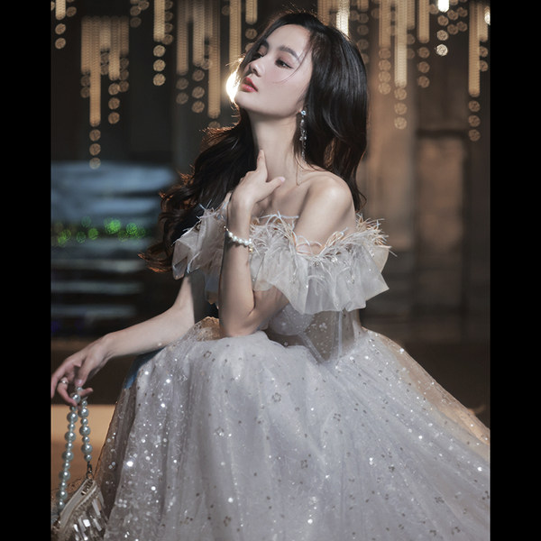 ชุดราตรี ชุดออกงาน ดีไซน์หรู แบรนด์ Angel