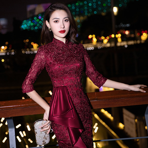 ชุดราตรี ชุดออกงาน ดีไซน์หรู แบรนด์ Angel