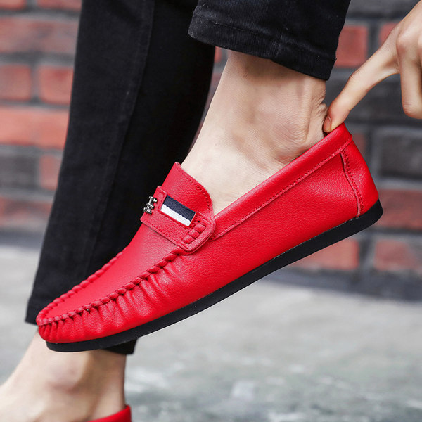 รองเท้าหนังผู้ชาย มีไซส์39-44 รองเท้าโลฟเฟอร์ชาย Slip-On Shoes