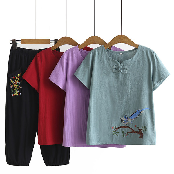 เสื้อลินินสไตล์ผู้ใหญ่ เสื้อคุณแม่ เสื้อผู้ใหญ่ แบรนด์ LININ