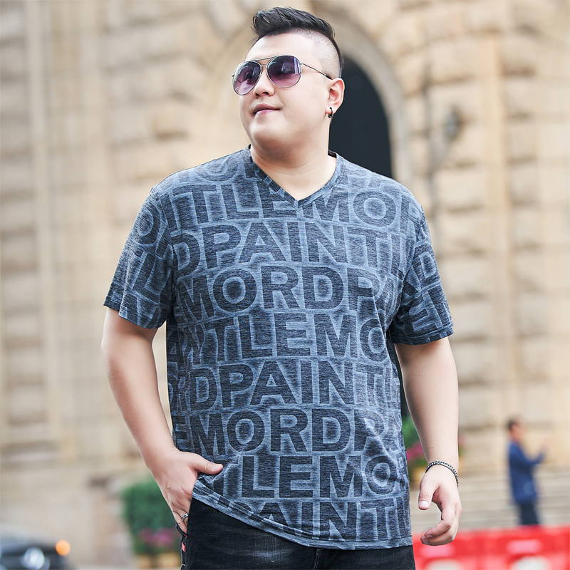 เสื้อยืดผู้ชายอ้วน S-5XL(อกเสื้อ39-51นิ้ว)