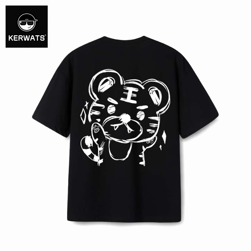 เสื้อยืดผู้ชายอ้วน S-6XL น้ำหนักผู้สวม 50-135 กิโลกรัม