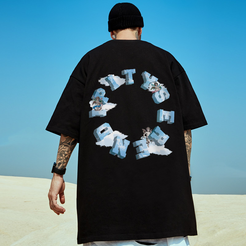 เสื้อยืดผู้ชายอ้วน S-5XL(อกเสื้อ39-51นิ้ว)