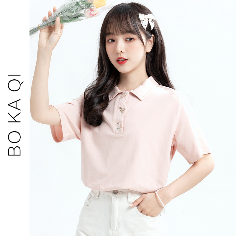 เสื้อผ้าวัยรุ่นเกาหลี เสื้อยืดวัยรุ่นผู้หญิง มีขนาด S M L XL