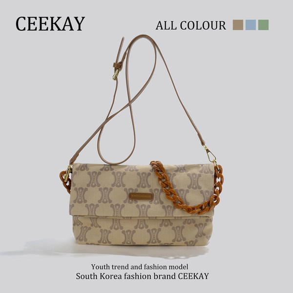 กระเป๋าสะพายข้างเกาหลี กระเป๋าผู้หญิงแบรนด์ CEEKEY