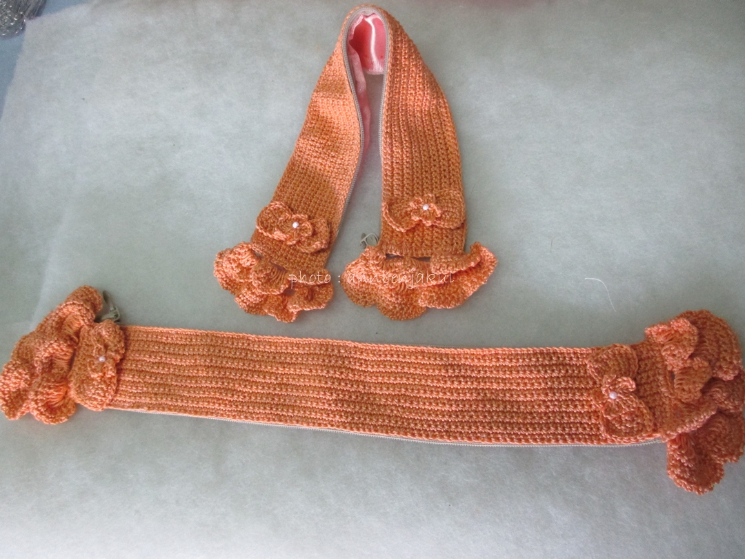 หูหุ้มกระเป๋าสีโอรส