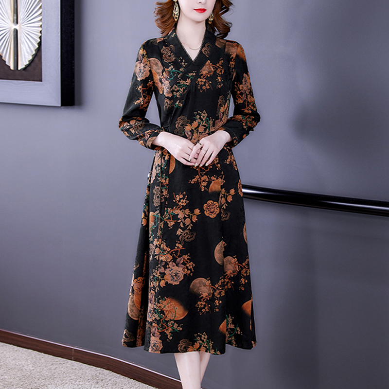 เดรสวัยผู้ใหญ่40-60ปี เดรสคุณแม่ ชุดเดรสทำงานวัยผู้ใหญ่ แบรนด์ MAMA DRESS