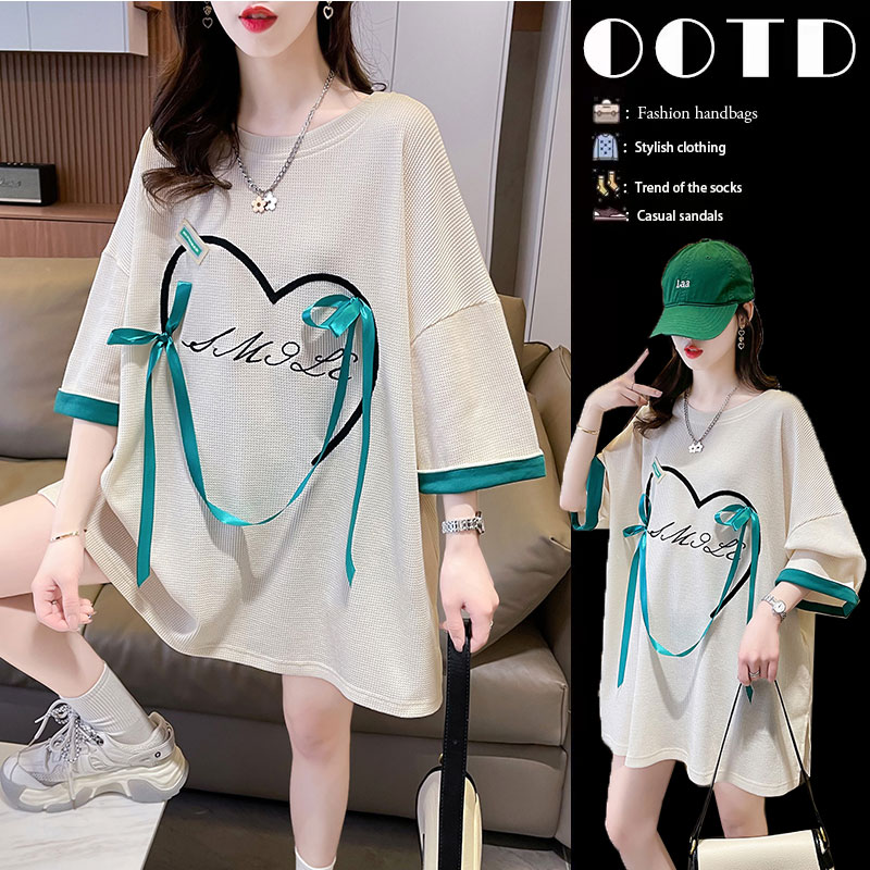เสื้อยืดคนอ้วนแบบโอเวอร์ไซส์แบบ ulzzang fashion สนใจทักแชท