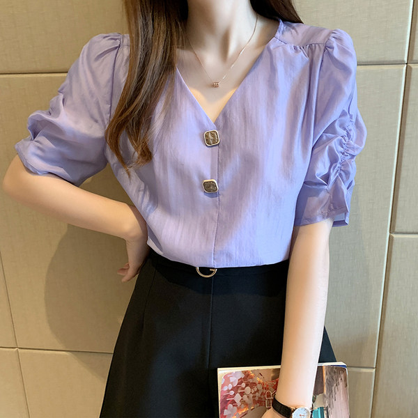 เสื้อชีฟองเกาหลี เสื้อชีฟองสวยๆ
