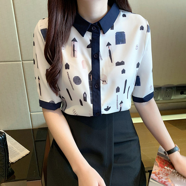 เสื้อชีฟองเกาหลี เสื้อชีฟองสวยๆ
