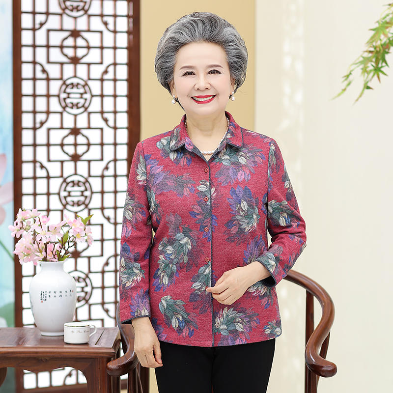 เสื้อคุณยาย เสื้อผู้วัยอายุ60-70ปี เสื้ออาม่า เสื้อผู้สูงอายุ