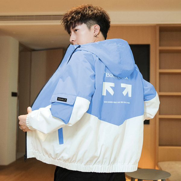 เสื้อแจ็คเก็ตเบสบอล เสื้อคลุม เสื้อแขนยาวสไตล์เกาหลี