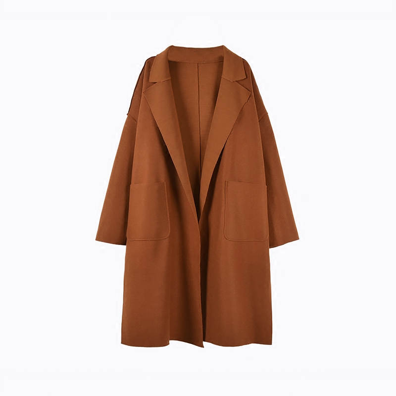 เสื้อโค้ทคลุม สไตล์เกาหลี ผ้าดีทิ้งตัวมีน้ำหนัก กันลมได้ดี เหมาะใส่ไปอากาศไม่หนาวมาก ใส่แล้วเกาหลีสุดๆไปเลย same pic