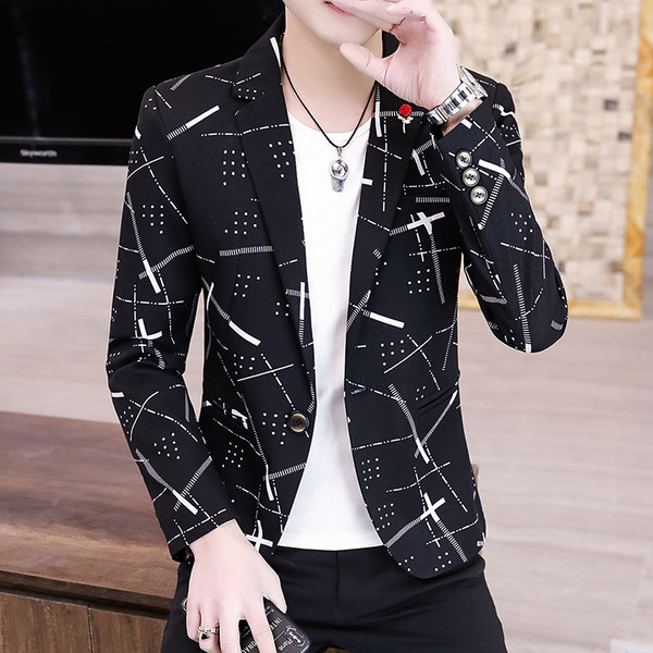 สูท Blazers ผู้ชาย เสื้อคลุมสไตล์สูท สำหรับผู้ชาย