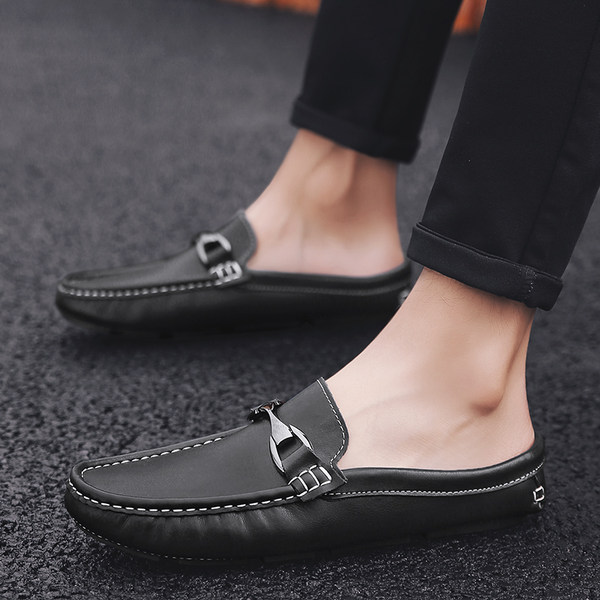 รองเท้าหนังผู้ชาย มีไซส์39-44 รองเท้าโลฟเฟอร์ชาย Slip-On Shoes