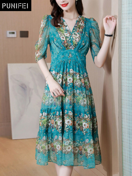 เดรสวัยผู้ใหญ่40-60ปี เดรสคุณแม่ ชุดเดรสทำงานวัยผู้ใหญ่ แบรนด์ MAMA DRESS