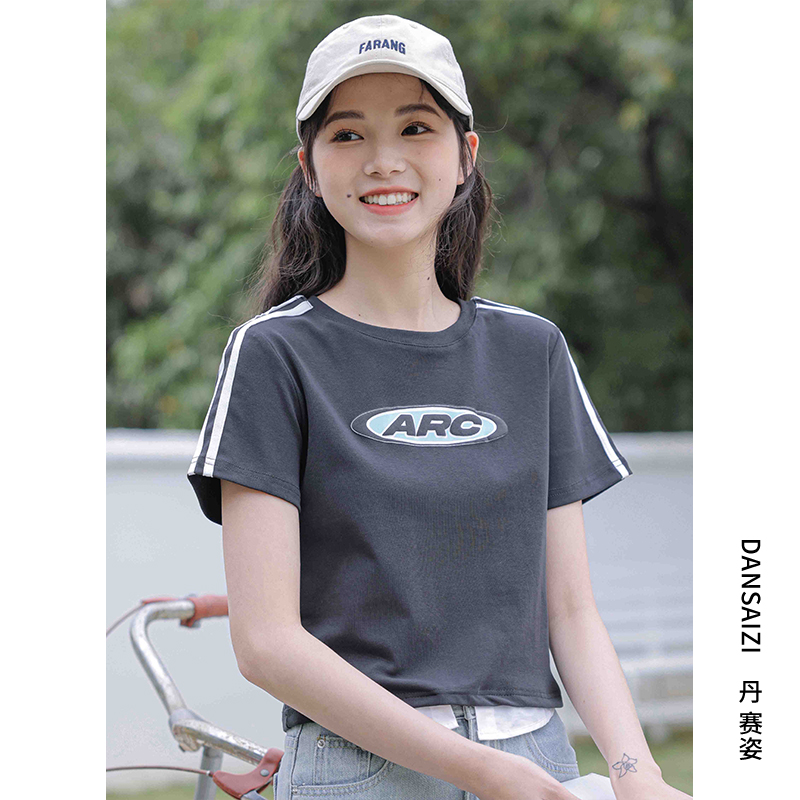 เสื้อผ้าวัยรุ่นเกาหลี เสื้อยืดวัยรุ่นผู้หญิง มีขนาด S M L XL