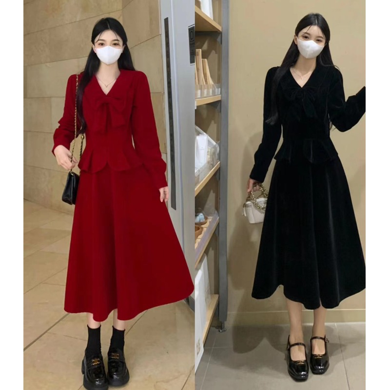 เดรสสาวอวบ มีไซส์ L-4XLอกเสื้อ 38-47 นิ้ว ใส่ได้ทั้งสาวหุ่นดีน่ารักจนถึงสาวอวบพลัสไซส์ จัดส่งฟรี! ทักแชทสั่งซื้อ