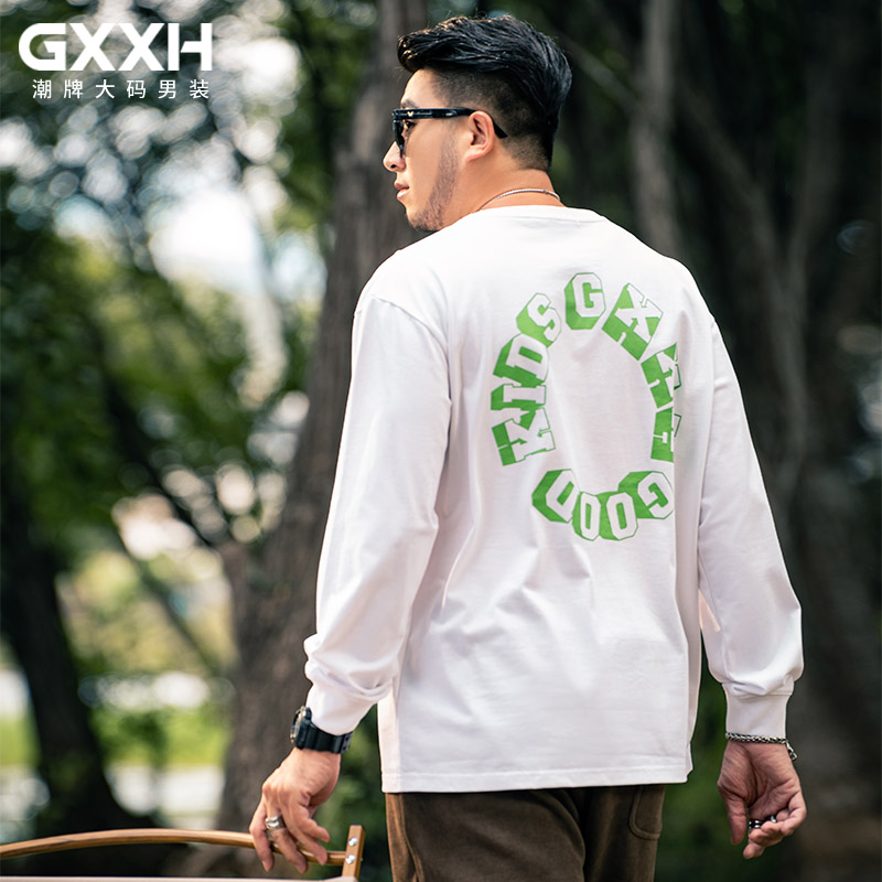 เสื้อยืดผู้ชายอ้วน S-5XL(อกเสื้อ39-51นิ้ว)