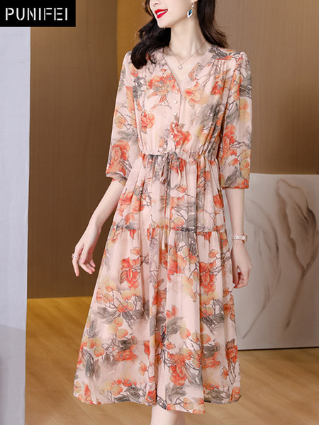 เดรสวัยผู้ใหญ่40-60ปี เดรสคุณแม่ ชุดเดรสทำงานวัยผู้ใหญ่ แบรนด์ MAMA DRESS