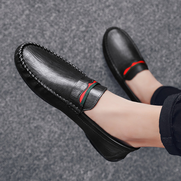 รองเท้าหนังผู้ชาย มีไซส์39-44 รองเท้าโลฟเฟอร์ชาย Slip-On Shoes