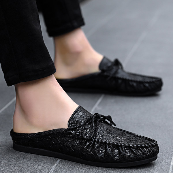 รองเท้าหนังผู้ชาย มีไซส์39-44 รองเท้าโลฟเฟอร์ชาย Slip-On Shoes