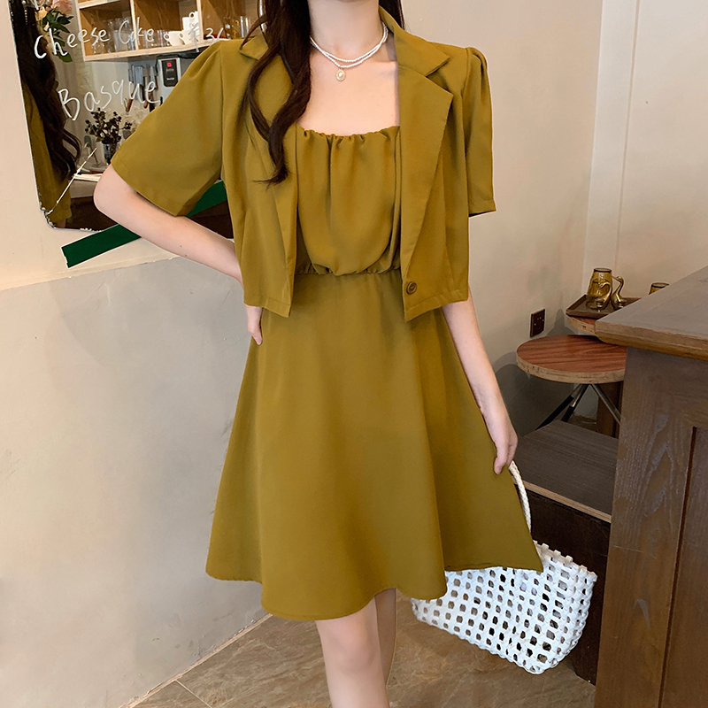 เดรสวัยรุ่น-เดรสคนอ้วนวัยรุ่น L-4XL(อก38-46 นิ้ว)