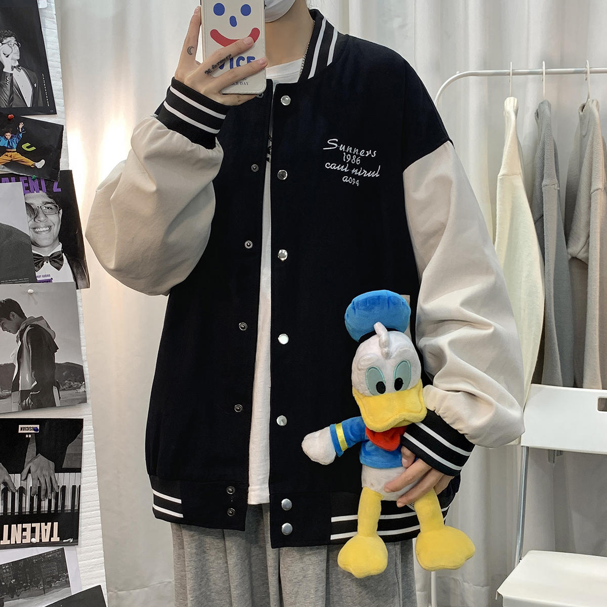 แจ็กเก็ตวัยรุ่น เสื้อคลุมแจ็คเก็ต เสื้อแจ็คเก็ตกันหนาว