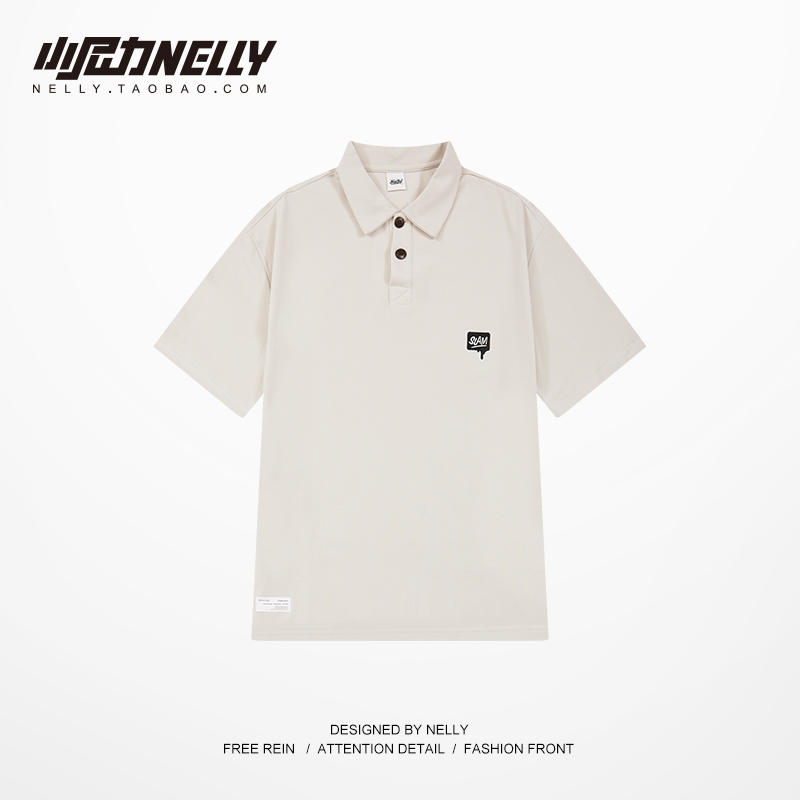 เสื้อยืดคอกลม ผู้ชาย เสื้อยืดผู้ชายเกาหลี เสื้อยืดเกาหลี แบรนด์ NELLY