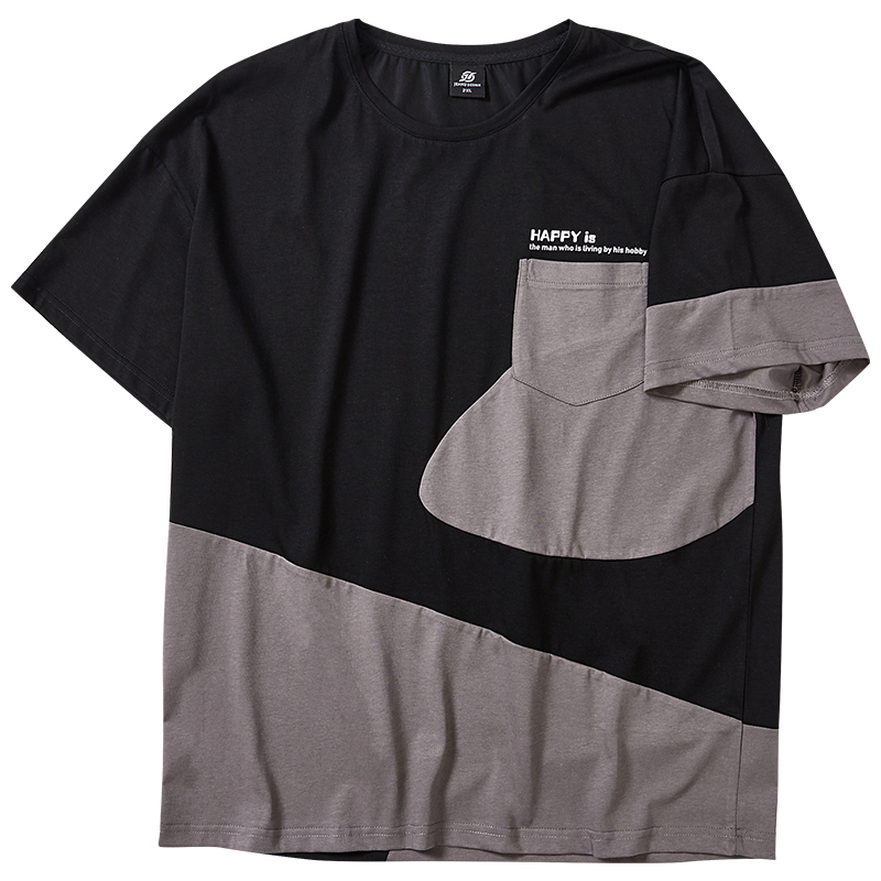 เสื้อยืดผู้ชายอ้วน S-5XL(อกเสื้อ39-51นิ้ว)
