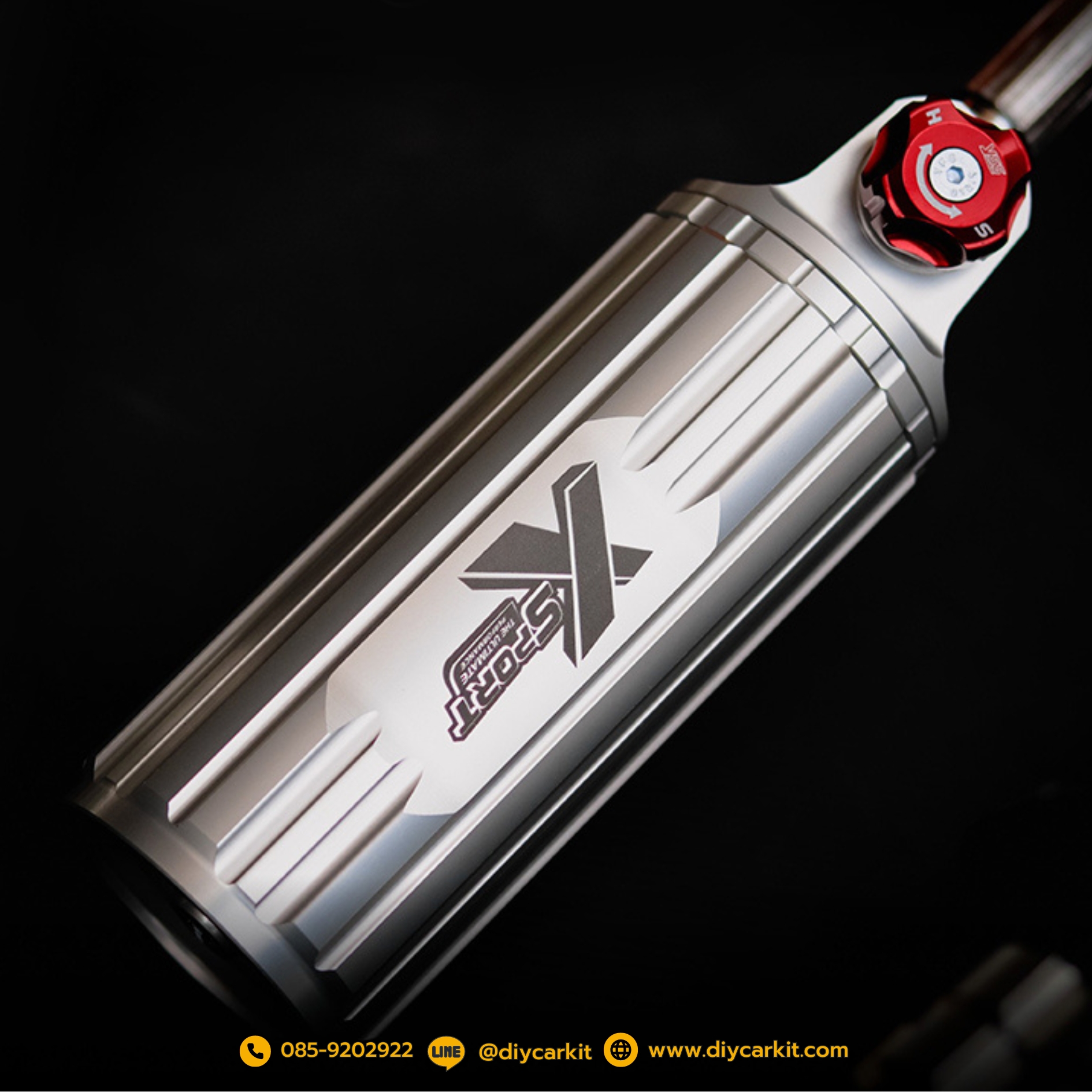 โช้คอัพ YSS รุ่น X-SPORT MONOTUBE SUBTANK PAJERO SPORT ปี 08-14