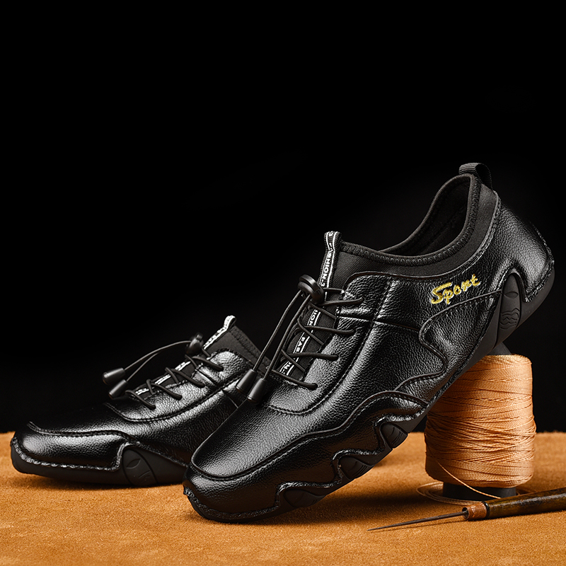 รองเท้าหนังผู้ชาย มีไซส์39-44 รองเท้าโลฟเฟอร์ชาย Slip-On Shoes