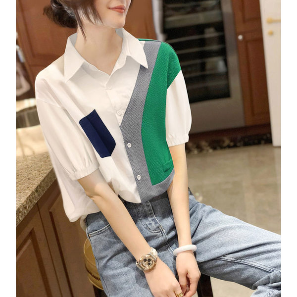 เสื้อชีฟองเกาหลี เสื้อชีฟองสวยๆ
