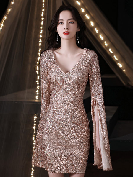 ชุดราตรี ชุดราตรีสวยหรู แบบ ทันสมัย Evening dress