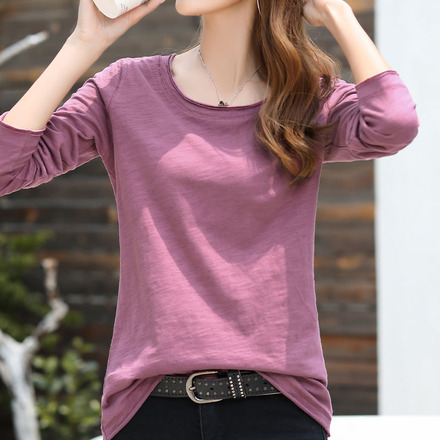 เสื้อยืดแขนยาวแฟชั่น เสื้อยืด T-shirt แขนยาว
