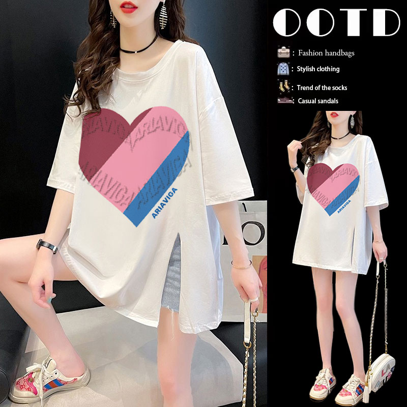 เสื้อยืดคนอ้วนแบบโอเวอร์ไซส์แบบ ulzzang fashion สนใจทักแชท
