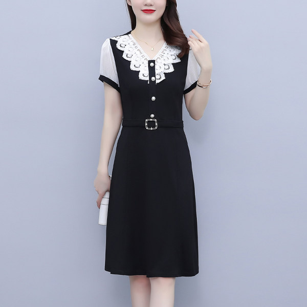 เดรสไซส์ใหญ่ ชุดเดรสสาวพลัสไซส์ เดรสเรียบหรู ไซส์ใหญ่ BY SHUYA