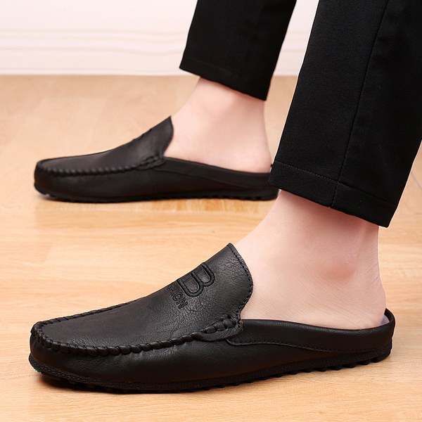 รองเท้าหนังผู้ชาย มีไซส์39-44 รองเท้าโลฟเฟอร์ชาย Slip-On Shoes
