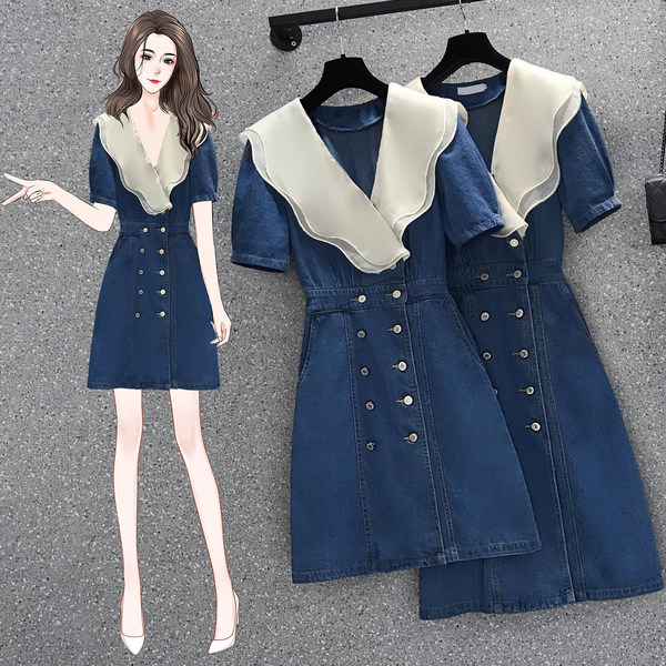 ชุดเดรสคนอ้วนวัยรุ่น เดรสสาวอวบ เดรสคนอ้วน BY PLUS SIZE Girl