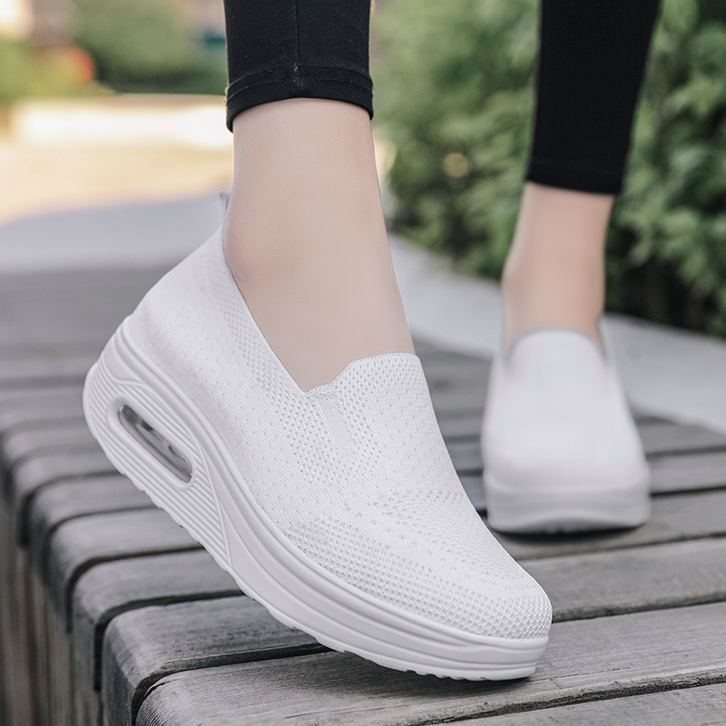 รองเท้าผ้าใบ รองเท้าลำลอง รองเท้าผ้าใบลำลอง รองเท้าแฟชั่นแบบสวม Slipper Shop