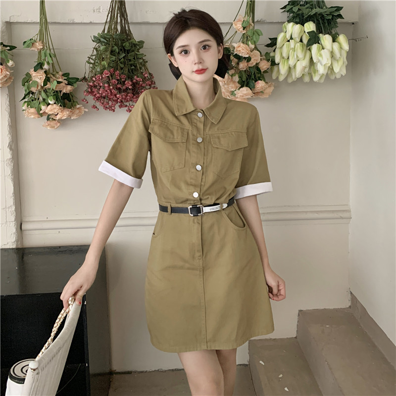เดรสวัยรุ่น-เดรสคนอ้วนวัยรุ่น L-4XL(อก38-46 นิ้ว)