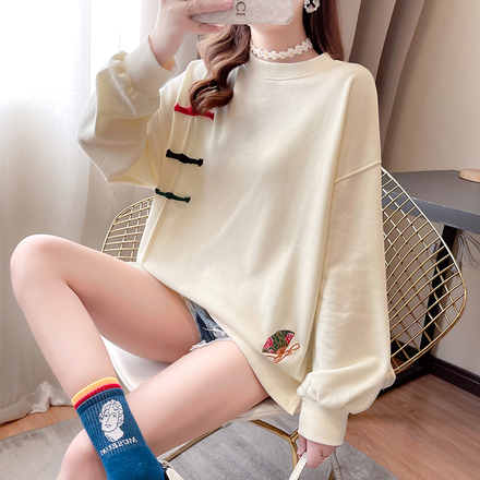 เสื้อยืดแขนยาว เสื้อแขนยาววัยรุ่นกันหนาว