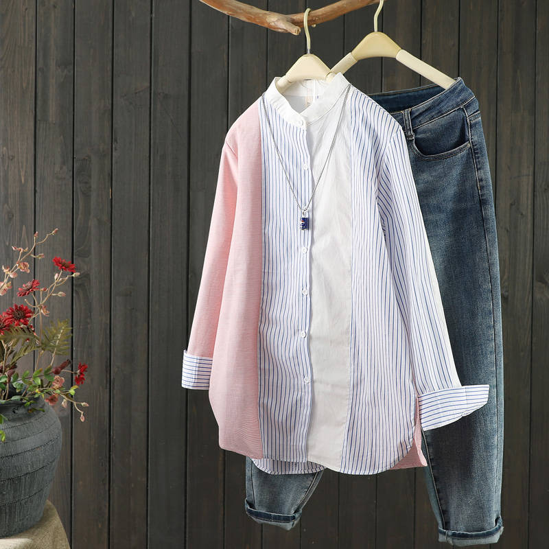 แบบเสื้อสวยๆ เสื้อผ้าฝ้ายลินิน เสื้อเชิ้ตผ้าลินิน