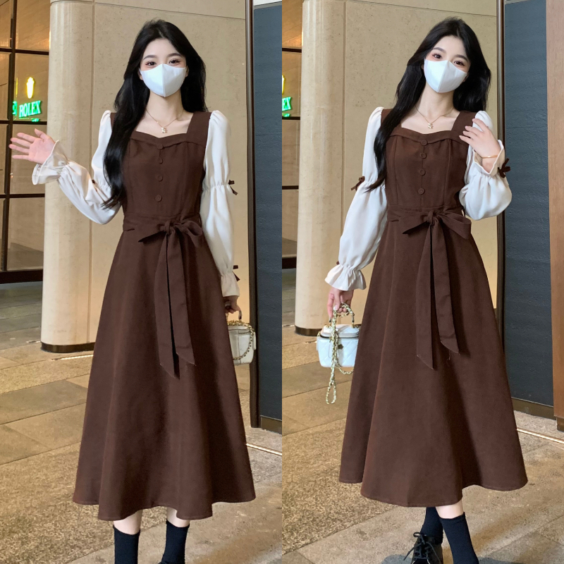 เดรสสาวอวบ มีไซส์ L-4XLอกเสื้อ 38-47 นิ้ว ใส่ได้ทั้งสาวหุ่นดีน่ารักจนถึงสาวอวบพลัสไซส์ จัดส่งฟรี! ทักแชทสั่งซื้อ