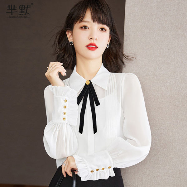 เสื้อชีฟองเกาหลี เสื้อชีฟองสวยๆ