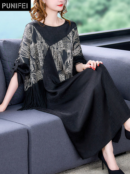 เดรสวัยผู้ใหญ่40-60ปี เดรสคุณแม่ ชุดเดรสทำงานวัยผู้ใหญ่ แบรนด์ MAMA DRESS
