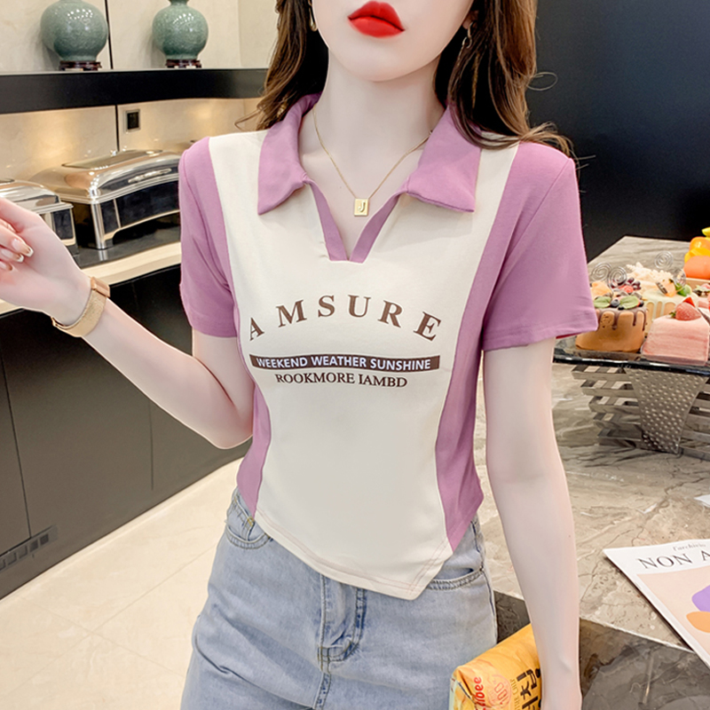 เสื้อผ้าวัยรุ่นเกาหลี เสื้อยืดวัยรุ่นผู้หญิง มีขนาด S M L XL