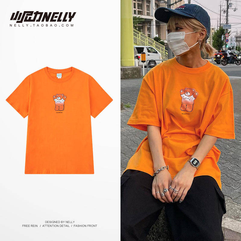 เสื้อยืดคอกลม ผู้ชาย เสื้อยืดผู้ชายเกาหลี เสื้อยืดเกาหลี แบรนด์ NELLY